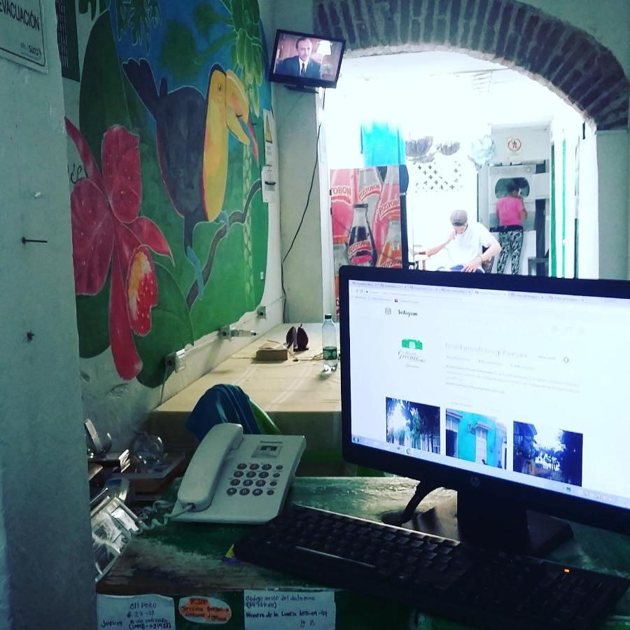 Hostel Green House Getsemani Cartagena Exterior foto